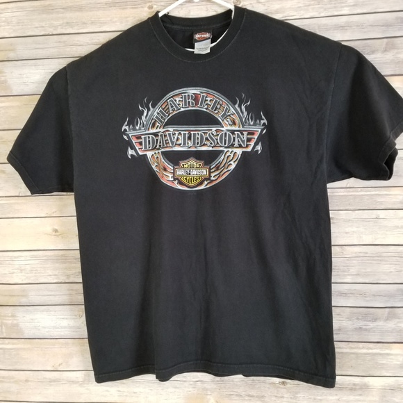 Harley-Davidson | Shirts | Harleydavidson Of London Dealer Tee Cotton ...